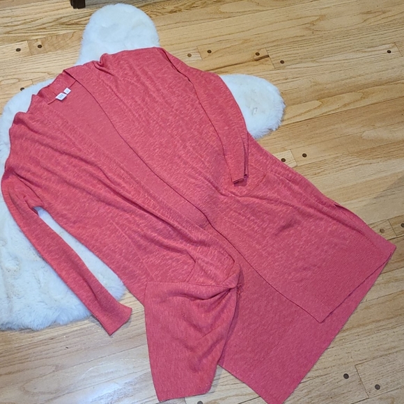 Gap Open Front Duster Cardigan - Picture 2 of 6